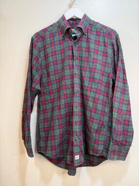 Vineyard Vines Mens Murray Shirt Plaid Button-Down 100% Cotton Long Sleeve S
